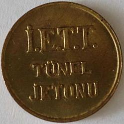 İETT  Tünel Jetonu (Katalog No 0058) 6421