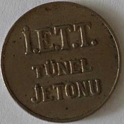 İETT  Tünel Jetonu (Katalog No 0057) 6418