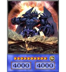 Yugioh Obelisk Anime Kart