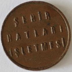 Denizcilik Bankası T.A.O ,Şehir Hatları İşletmesi ( Katalog No 0021) 6408