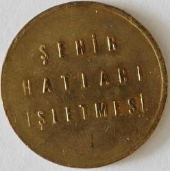 Denizcilik Bankası T.A.O ,Şehir Hatları İşletmesi ( Katalog No 0019) 6402