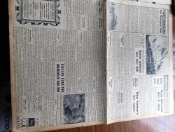 Yeni İstanbul Gazetesi - 12 Mayıs 1955 - Fatin Rüştü Zorlu Cuma Günü Birleşik Amerika'ya Gidiyor - Amerikan Başkanı Eisenhower - Mustafa Nermi - Şimdiki Kira Rejimi Bir Yıl Daha Meriyette Kalacak - Kıbrıs'ta Yeniden Tehlikeli İhtilal Havası Esmeğe Başladı - İki Başlı Çocuğun Bir Başı Kesildi - Belediye Seçimlerinin Tehiri Mecliste Sert Münakaşalara Sebep Oldu - Et ve Balık Kurumu - İstanbul Vali Ve Belediye Reisi Fahrettin Kerim Gökay - Rum Mehmetpaşa Camii - Sait Faik Abasıyanık'ın Hatırası Anıldı - Varşova Konferansında Dünkü İlk Toplantı - Dünyanın En Korkunç Hastalığı Sıtma - Saadet Bekçisi Yazan Zeliha Harun Yazı Dizisi - Kıbrıs Kara Bulutlar Altında Yazan Fikret Adil Yazı Dizisi - Son Yolların Cinsi Cazibe Kraliçesi Mamie Van Doren - Münir Süleyman Çapanoğlu - 19  Mayıs Bayramına Hazırlık -  Genç Piyanist Füruzan Saydam - Tokalon - Ankara'da Lig Maçları - Akdeniz Olimpiyatları -  Gripin - Nevrozin