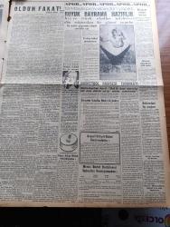 Yeni İstanbul Gazetesi - 12 Mayıs 1955 - Fatin Rüştü Zorlu Cuma Günü Birleşik Amerika'ya Gidiyor - Amerikan Başkanı Eisenhower - Mustafa Nermi - Şimdiki Kira Rejimi Bir Yıl Daha Meriyette Kalacak - Kıbrıs'ta Yeniden Tehlikeli İhtilal Havası Esmeğe Başladı - İki Başlı Çocuğun Bir Başı Kesildi - Belediye Seçimlerinin Tehiri Mecliste Sert Münakaşalara Sebep Oldu - Et ve Balık Kurumu - İstanbul Vali Ve Belediye Reisi Fahrettin Kerim Gökay - Rum Mehmetpaşa Camii - Sait Faik Abasıyanık'ın Hatırası Anıldı - Varşova Konferansında Dünkü İlk Toplantı - Dünyanın En Korkunç Hastalığı Sıtma - Saadet Bekçisi Yazan Zeliha Harun Yazı Dizisi - Kıbrıs Kara Bulutlar Altında Yazan Fikret Adil Yazı Dizisi - Son Yolların Cinsi Cazibe Kraliçesi Mamie Van Doren - Münir Süleyman Çapanoğlu - 19  Mayıs Bayramına Hazırlık -  Genç Piyanist Füruzan Saydam - Tokalon - Ankara'da Lig Maçları - Akdeniz Olimpiyatları -  Gripin - Nevrozin