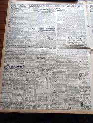 Yeni İstanbul Gazetesi - 13 Mayıs 1955 - Varşova'dan Avrupa'ya Yağdırılan Tehditler - Mustafa Nermi - Amerika'nın Vereceği Yeni Kredi - Avusturya Barış Antlaşması Pazara Viyana'da İmzalanıyor - Muhtarların Yüzde 15'i Okuma Yazma Bilmiyor - CHP İl Başkanının Adnan Menderes'in Demokrat Parti Grubundaki Sözlerine Dair Beyanatı - Ethem Menderes - Yedikule Surları ve Tarihi Eserler Onarılacak - Tevfik İnci - Telefon Rehberi Ancak Yılbaşından Sonra Hazırlanabilecek - Kemaleddin Camii - Prenses Margaret Bir İşçi İle Dans Etti - Sovyetlerin Batılılara Silahsızlanma Teklifleri - Saadet Bekçisi Yazan Zeliha Harun Yazı Dizisi - İstanbul Radyosu - Gazoza Veda - Kıbrıs Kara Bulutlar Altında Yazan Fikret Adil Yazı Dizisi -  Tanınmış Yıldızlardan Susan Cabot - Lawrence'in Hayatı Ve Maceralarına Dair Yazan Ferit Kalfaoğlu  Yazı Dizisi - Atatürk Kupasına İştirak Eden Dört Büyük Takım Dün Son Antrenmanlarını Yaptılar - Ordulararası Dünya Boks Şampiyonası - Beynelmilel Rekortmenler