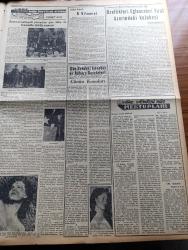 Yeni İstanbul Gazetesi - 13 Mayıs 1955 - Varşova'dan Avrupa'ya Yağdırılan Tehditler - Mustafa Nermi - Amerika'nın Vereceği Yeni Kredi - Avusturya Barış Antlaşması Pazara Viyana'da İmzalanıyor - Muhtarların Yüzde 15'i Okuma Yazma Bilmiyor - CHP İl Başkanının Adnan Menderes'in Demokrat Parti Grubundaki Sözlerine Dair Beyanatı - Ethem Menderes - Yedikule Surları ve Tarihi Eserler Onarılacak - Tevfik İnci - Telefon Rehberi Ancak Yılbaşından Sonra Hazırlanabilecek - Kemaleddin Camii - Prenses Margaret Bir İşçi İle Dans Etti - Sovyetlerin Batılılara Silahsızlanma Teklifleri - Saadet Bekçisi Yazan Zeliha Harun Yazı Dizisi - İstanbul Radyosu - Gazoza Veda - Kıbrıs Kara Bulutlar Altında Yazan Fikret Adil Yazı Dizisi -  Tanınmış Yıldızlardan Susan Cabot - Lawrence'in Hayatı Ve Maceralarına Dair Yazan Ferit Kalfaoğlu  Yazı Dizisi - Atatürk Kupasına İştirak Eden Dört Büyük Takım Dün Son Antrenmanlarını Yaptılar - Ordulararası Dünya Boks Şampiyonası - Beynelmilel Rekortmenler
