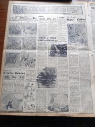 Yeni İstanbul Gazetesi - 13 Mayıs 1955 - Varşova'dan Avrupa'ya Yağdırılan Tehditler - Mustafa Nermi - Amerika'nın Vereceği Yeni Kredi - Avusturya Barış Antlaşması Pazara Viyana'da İmzalanıyor - Muhtarların Yüzde 15'i Okuma Yazma Bilmiyor - CHP İl Başkanının Adnan Menderes'in Demokrat Parti Grubundaki Sözlerine Dair Beyanatı - Ethem Menderes - Yedikule Surları ve Tarihi Eserler Onarılacak - Tevfik İnci - Telefon Rehberi Ancak Yılbaşından Sonra Hazırlanabilecek - Kemaleddin Camii - Prenses Margaret Bir İşçi İle Dans Etti - Sovyetlerin Batılılara Silahsızlanma Teklifleri - Saadet Bekçisi Yazan Zeliha Harun Yazı Dizisi - İstanbul Radyosu - Gazoza Veda - Kıbrıs Kara Bulutlar Altında Yazan Fikret Adil Yazı Dizisi -  Tanınmış Yıldızlardan Susan Cabot - Lawrence'in Hayatı Ve Maceralarına Dair Yazan Ferit Kalfaoğlu  Yazı Dizisi - Atatürk Kupasına İştirak Eden Dört Büyük Takım Dün Son Antrenmanlarını Yaptılar - Ordulararası Dünya Boks Şampiyonası - Beynelmilel Rekortmenler