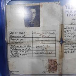 1938 Lise Diploması