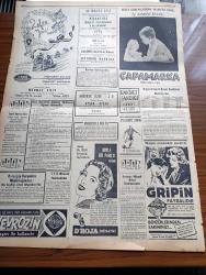 Yeni İstanbul Gazetesi - 15 Mayıs 1955 - Kruçev ve Bulganin Tito İle Görüşecekler - Mustafa Nermi - Demir Perde Askeri Paktı İmzalandı - İngiltere'de Seçim Hazırlıkları - Mütecaviz Bir İmam 7 Aya Mahkum Oldu - Sovyet Rusya İle Müzakere Ve Atlantik Paktı - Kemal Avan - İçme Suyu Fiyatına Zam Yapıldı - Profesör Doktor Burhaneddin Batıman - Hirami Ahmet Paşa Camii - Atatürk Heykeli 19 Mayıs'ta Açılıyor - Cannes Film Festivali - Saadet Bekçisi Yazan Zeliha Harun Yazı Dizisi - İstanbul Radyo Programı - Kıbrıs Kara Bulutlar Altında Yazan Fikret Adil Yazı Dizisi - Baydar Derler Pazar Konuşmaları - Hollywood'un Cazibe Kraliçesi Jane Russel- Moda - Hikaye Dükkana İsim Behice Yücedağ - Fenerbahçe Galatasaray Bugün Karşılaşıyorlar - Beşiktaş Vefa Karşılaşması - Çapamarka - Jawa Motosikletleri -Droja Briyantin