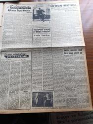 Yeni İstanbul Gazetesi - 6 Mayıs 1955 - Türk Yugoslav Resmi Görüşmeleri Başladı - Başbakan Adnan Menderes'in Mareşal Tito Ve Eşi İle Birlikte - 1955 56 Yılı Kok Kömür Tevziatı - Amerikalı Meşhur Rejisör Elia Kazan Dün Geldi - Lefkoşe'de Kanlı Bir Maç -  Kürtaj Yolu İle İşlenen Cinayetlerle Mücadele - Notre Dame De Sion Kız Lisesi'nin Çanakkale Abidesine Yardımı - İ.E.E.T İdaresi 200 Otobüs Alıyor - Kore Gazilerimize Madalyalar Verilecek - Lübnan Ve Arap Diyarı Yazan Halide Edip Yazı Dizisi- Saadet Bekçisi Yazan Zeliha Harun Yazı Dizisi - İzmir Radyosu Programı - Ünlü Yıldız Audrey Hepburn - Münir Süleyman Çapanoğlu - Çocuk Sayfası - Karagümrük İstanbul Amatör Şampiyonu Oldu - 1 Mili Dört Dakikanın Altında Koşan İlk Atlet Doktor Roger Bannister - İspanya'da 200.000 Kişilik Stadyum -  Avrupa Rekortmeni Macar İharoş - Galatasaray - Çapamarka