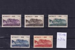 1939 MONACO  tam SERİ MNH kat  25 euro