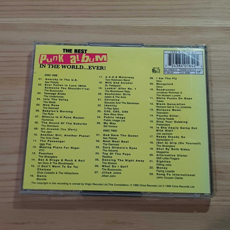 The Best Punk Album In The World Ever  Double CD Efemera  