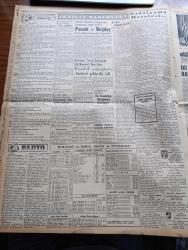 Yeni İstanbul Gazetesi - 10 Mayıs 1955 - Başvekil Adnan Menderes Dün Yugoslavdan Döndü - Batı Almanya Dün Resmen NATO'ya İltihak Etti - Kıbrıs İçin Yeni Yunan Müracaatı -  Seçimler Meselesi Demokrat Grubunda Bugün Yine Müzakere Edilecek - Şam Suikastı Fransızların Marifeti İmiş - Profesör Doktor Yavuz Abadan - Atatürk İçin 19 Mayıs'ta Saygı Duruşu - Hala At Eti Yiyoruz - Tarhan Toker - Bergamada Folklor Bayramı Yapılacak - Saadet Bekçisi Yazan Zeliha Harun Yazı Dizisi - Ankara Radyosu Programı - Kıbrıs Kara Bulutlar Altında Yazan Fikret Adil Yazı Dizisi - Cannes Film Festivali - İtalya'daki Tiyatro Buhranını Giderme Teşebbüsleri - Japonya'nın En İyi Film Yıldızı Hideko Takamine - Büyük Şair Schiller - Fenerbahçe Adalet Maçı Şampiyon Takımı Tayin Edecek - Gündüz Kılıç Galatasaray'dan Ayrılıyor Mu - Tarihi Kırkpınar Güreşleri Başlıyor - Çapamarka - Gripin