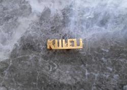 KULELİ ASKERİ LİSESİ ROZETİ - MADALYA ( NADİR MODEL ) C300