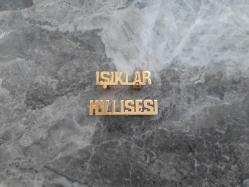 IŞIKLAR HAVA LİSESİ ASKERİ ROZET - MADALYA ( NADİR MODEL ) C302