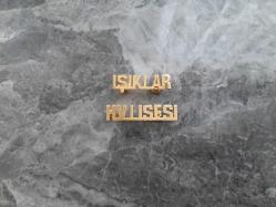 IŞIKLAR HAVA LİSESİ ASKERİ ROZET - MADALYA ( NADİR MODEL ) C302