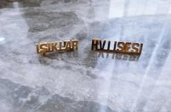 IŞIKLAR HAVA LİSESİ ASKERİ ROZET - MADALYA ( NADİR MODEL ) C302