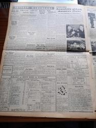 Yeni İstanbul Gazetesi - 24 Eylül 1952 - Trieste İhtilafına Bir Hal Çaresi Bulunamıyor Mu - Celal Bayar'ın Doğu Ve Atina Seyahatleri - Ankara'da Mühim Askerî Temaslar - Lübnan'ın Yeni Cumhurbaşkanı Camille Chamoun - Esir Şehrin İnsanları Yazan Nureddin Demir (Kemal Tahir)  Yazı Dizisi - Yalova Köylerine Memba Suyu Temini - Orta Anadolu Ve Toroslar - Bedii Faik - Çu En Lay Moskova'dan Dönüyor - Avrupa Güzellik Kraliçesi Günseli Başar Ve Türk Yemekleri - Finlandiya'nın İlk Cumhurbaşkanı Kaarle Juho Stahlberg Öldü - Charlie Chaplin'e Tezahürat - Dün Bol Balık Çıktı -  Kiraz İlk Defa Giresun'dan Bütün Dünyaya Yayılmıştı - Sadi Karsan - İzmit Kağıt Fabrikasının Kapasitesi - Minerva Dikiş Makinesi - Decca Long Playing - Zündapp Motosikletleri - Halda  Daktilo - Şehir Tiyatrolarının Temsilleri - Kral Faruk'un Gözdesi Rakkase Samirazad Taha'nın Basın Toplantısı - Kavga Ettikleri Erkekleri Döven Kadınlar