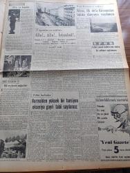 Yeni İstanbul Gazetesi - 24 Eylül 1952 - Trieste İhtilafına Bir Hal Çaresi Bulunamıyor Mu - Celal Bayar'ın Doğu Ve Atina Seyahatleri - Ankara'da Mühim Askerî Temaslar - Lübnan'ın Yeni Cumhurbaşkanı Camille Chamoun - Esir Şehrin İnsanları Yazan Nureddin Demir (Kemal Tahir)  Yazı Dizisi - Yalova Köylerine Memba Suyu Temini - Orta Anadolu Ve Toroslar - Bedii Faik - Çu En Lay Moskova'dan Dönüyor - Avrupa Güzellik Kraliçesi Günseli Başar Ve Türk Yemekleri - Finlandiya'nın İlk Cumhurbaşkanı Kaarle Juho Stahlberg Öldü - Charlie Chaplin'e Tezahürat - Dün Bol Balık Çıktı -  Kiraz İlk Defa Giresun'dan Bütün Dünyaya Yayılmıştı - Sadi Karsan - İzmit Kağıt Fabrikasının Kapasitesi - Minerva Dikiş Makinesi - Decca Long Playing - Zündapp Motosikletleri - Halda  Daktilo - Şehir Tiyatrolarının Temsilleri - Kral Faruk'un Gözdesi Rakkase Samirazad Taha'nın Basın Toplantısı - Kavga Ettikleri Erkekleri Döven Kadınlar