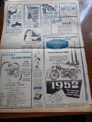 Yeni İstanbul Gazetesi - 24 Eylül 1952 - Trieste İhtilafına Bir Hal Çaresi Bulunamıyor Mu - Celal Bayar'ın Doğu Ve Atina Seyahatleri - Ankara'da Mühim Askerî Temaslar - Lübnan'ın Yeni Cumhurbaşkanı Camille Chamoun - Esir Şehrin İnsanları Yazan Nureddin Demir (Kemal Tahir)  Yazı Dizisi - Yalova Köylerine Memba Suyu Temini - Orta Anadolu Ve Toroslar - Bedii Faik - Çu En Lay Moskova'dan Dönüyor - Avrupa Güzellik Kraliçesi Günseli Başar Ve Türk Yemekleri - Finlandiya'nın İlk Cumhurbaşkanı Kaarle Juho Stahlberg Öldü - Charlie Chaplin'e Tezahürat - Dün Bol Balık Çıktı -  Kiraz İlk Defa Giresun'dan Bütün Dünyaya Yayılmıştı - Sadi Karsan - İzmit Kağıt Fabrikasının Kapasitesi - Minerva Dikiş Makinesi - Decca Long Playing - Zündapp Motosikletleri - Halda  Daktilo - Şehir Tiyatrolarının Temsilleri - Kral Faruk'un Gözdesi Rakkase Samirazad Taha'nın Basın Toplantısı - Kavga Ettikleri Erkekleri Döven Kadınlar