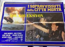 İlâhların Hazinesi, ORİJİNAL İTALYANCA SİNEMA, Film AFİŞİ, (I SOPRAVVISSUTI DELLA CITTA' MORTA) 1984, FİLM AFİŞİ / POSTERİ - BÜYÜK BOY - ORİJİNAL - 67 X 47 cm EBADINDA - Original Turkish Big Size Movie Poster - Antonio Margheriti, Giovanni Paolucci, Giovanni Simonelli, David Warbeck, John Steiner, Susie Sudlow, Luciano Pigozzi, Ricardo Palacios, Achille Brugnini, Aytekin Akkaya, Süleyman Turan
