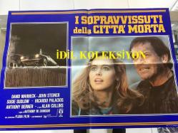 İlâhların Hazinesi, ORİJİNAL İTALYANCA SİNEMA, Film AFİŞİ, (I SOPRAVVISSUTI DELLA CITTA' MORTA) 1984, FİLM AFİŞİ / POSTERİ - BÜYÜK BOY - ORİJİNAL - 67 X 47 cm EBADINDA - Original Turkish Big Size Movie Poster - Antonio Margheriti, Giovanni Paolucci, Giovanni Simonelli, David Warbeck, John Steiner, Susie Sudlow, Luciano Pigozzi, Ricardo Palacios, Achille Brugnini, Aytekin Akkaya, Süleyman Turan