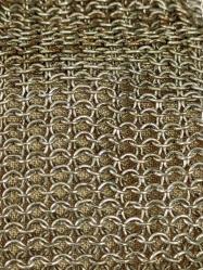 Antika 1900'ler Başları Osmanlı Dönem Örme Alpaka Bayan El Çantası