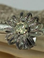 Antika 1900'ler Başları Osmanlı Dönem Örme Alpaka Bayan El Çantası