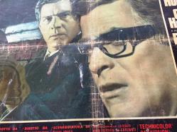 Cehennem dönüşü, ORİJİNAL İTALYANCA BEZ SİNEMA, Film AFİŞİ, (FUNERALE A BERLINO - Funeral in Berlin) 1966, BEZ FİLM AFİŞİ / POSTERİ - BÜYÜK BOY - ORİJİNAL - 67 X 47 cm EBADINDA - Original Turkish Big Size Movie Poster - Guy Hamilton,  Len Deighton, Evan Jones, Michael Caine, Paul Hubschmid, Oscar Homolka, Eva Renzi, Guy Doleman, Hugh Burden, Heinz Schubert, Wolfgang Völz, Thomas Holtzmann, Günter Meisner, Herbert Fux