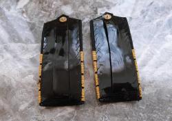 DENİZ KUVVETLERİ ASKERİ ALBAY APOLETİ - RÜTBE - ROZET - MADALYA C343