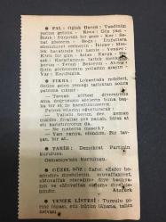 7 OCAK 1958 -TAKVİM YAPRAĞI-DOĞUM GÜNÜ HEDİYESİ-AJANS TÜRK-ŞİİRLİ VE SAATLİ TÜRKİYE TAKVİMİ,FAL,FIKRA,DEMOKRAT PARTİNİN KURULUŞU,OSMANİYENİN KURTULUŞU,GÜZEL SÖZ,YEMEK LİSTESİ