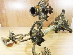 AnTiKa AVRUPA BüYüK BoY BRONZ ŞAMDAN 42cm......KUSURLU