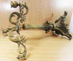 AnTiKa AVRUPA BüYüK BoY BRONZ ŞAMDAN 42cm......KUSURLU