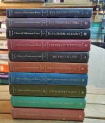A Series of Unfortunate Events - TALİHSİZ SERÜVENLER DİZİSİ (1/4/5/6/78/9/10/11/12) 10 KİTAP İNGİZLİZCE BASKI