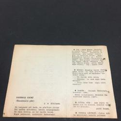 27 OCAK 1958-TAKVİM YAPRAĞI-DOĞUM GÜNÜ HEDİYESİ-AJANS TÜRK-ŞİİRLİ VE SAATLİ TÜRKİYE TAKVİMİ,WİLLİAM BLAKE,R.N.EVRİMER,FAL,FIKRA,OSMANLI DEVLETİNİN KURULUŞU 1300,HATAY ANLAŞMASININ MİLLETLER CEMİYETİNDE KABULÜ 1937,GÜZEL SÖZ,YEMEK LİSTESİ,