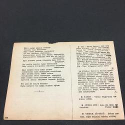26  ŞUBAT 1958 -TAKVİM YAPRAĞI-DOĞUM GÜNÜ HEDİYESİ-AJANS - TÜRK ŞİİRLİ VE SAATLİ TÜRKİYE TAKVİMİ,KYPLİNG,FAL,FIKRA,VİCTOR HUGONUN DOĞUMU 1802,GÜZEL SÖZ,YEMEK LİSTESİ