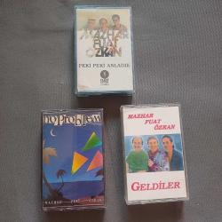 Mazhar Fuat Özkan , 3 lü kaset,Geldiler,Peki Peki Anladık,No Problem