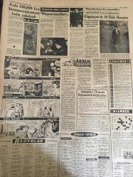 YENİ SABAH GAZETESİ   29 MAYIS 1963 YIL :26 SAYI :8695--İstanbul 'un  510 .  Fetih  Yıldönümünü Kutluyoruz ---Türk  petrolleri  için  Senato da genel görüşme açılacak --Yaralı Havacı  Albay Fehmi  Erol  Şehit Oldu---Zina Yapan Karısını  Öldürdü  ,Kanını İç ---Yaptığımızı  Gizliyoruz : Siyavuşgil ---Eşkiya avının  ilk  günü  dört  azılı  katil  yakalandı ---Almanya da çalışan  Türk  kızları  tehlikeli  ameliyatlarda  başarı sağlıyorlar :Göppingen  de  10 Türk  Hemşire ---Sinemalar : Atlas :Cinayet Var ,İnci :Hop dedik  Konak :Unutulmayan  Kahramanlar ,Lüks :Devletlerin İntikamı ,Lale :Kaldırım Melekleri , Rüya :Vampirin Sevgilisi ,Tiyatrolar : Küçük Tiyatro :Göç Komedi ,Oda : Kulaktan Kuşağa Meydan :Karaların Memedi ---1963 'te  İstanbul  da 580 milyonluk yatırım  yapılıyor --Dünya Serbest  Güreş  Şampiyonası  Cuma Günü Başlıyor  --Galatasaray  - İstanbul  Spor  Bu Gece Karşılaşıyor --Beş Atletizm  bugün  Atina da  yarışacak  ---