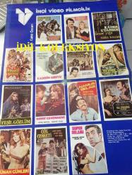 İNCİ VİDEO FİLMCİLİK, H. CAHİT ÖZCAN, ORİJİNAL FİLM TANITIM AFİŞİ / POSTERİ - BÜYÜK BOY - ORİJİNAL - 68 X 50 cm EBADINDA - Original Turkish Big Size Movie Poster - KAHREDEN KURŞUN, BULUT ARAS, NAZAN SAATÇI, YUSUF SEZGİN / BATAKLIKTA BİR GÜL, BANU ALKAN, MAHMUT HEKİMOĞLU, FARUK PEKER / KADER UTANSIN, TAMER YİĞİT, TÜLİN KAZAN / KIRMIZI KELEBEK, BULUT ARAS, FRANCES CHANDLER, GORDON MITCHEL, YILMAZ KÖKSAL / KADERİN ESİRİYİZ, AHMET MEKİN, ESEN PÜSKÜLLÜ, EROL TAŞ / ACI PİRİNÇ, SALİH GÜNEY, MELEK GÖRGÜN / TATLI SEVGİLİM KAYMAKLI LOKUM, HADİ ÇAMAN, MÜGE GÜLER, TUNCAY ÖZİNEL / YEŞİL GÖZLÜM, MÜŞERREF TEZCAN, TAMER YİĞİT / HAYAT CEHENNEMİ, AYTAÇ ARMAN, NÜKHET EGELİ / NAMUS BELASI, TAMER YİĞİT, FERİ CANSEL / SU PERİSİ ELMASI, AYTEKİN AKKAYA, MELEK GÖRGÜN, AYNUR AKARSU / GÜNAH GÜNLERİ, ZERRİN DOĞAN / ÇÖL CENNETİ, AHMET GERGİN, ZEYNEP ZORLU, BAKİ TAMER / SÜPER SELAMİ, AYDEMİR AKBAŞ, DİLBER AY