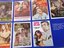 İNCİ VİDEO FİLMCİLİK, H. CAHİT ÖZCAN, ORİJİNAL FİLM TANITIM AFİŞİ / POSTERİ - BÜYÜK BOY - ORİJİNAL - 68 X 50 cm EBADINDA - Original Turkish Big Size Movie Poster - KAHREDEN KURŞUN, BULUT ARAS, NAZAN SAATÇI, YUSUF SEZGİN / BATAKLIKTA BİR GÜL, BANU ALKAN, MAHMUT HEKİMOĞLU, FARUK PEKER / KADER UTANSIN, TAMER YİĞİT, TÜLİN KAZAN / KIRMIZI KELEBEK, BULUT ARAS, FRANCES CHANDLER, GORDON MITCHEL, YILMAZ KÖKSAL / KADERİN ESİRİYİZ, AHMET MEKİN, ESEN PÜSKÜLLÜ, EROL TAŞ / ACI PİRİNÇ, SALİH GÜNEY, MELEK GÖRGÜN / TATLI SEVGİLİM KAYMAKLI LOKUM, HADİ ÇAMAN, MÜGE GÜLER, TUNCAY ÖZİNEL / YEŞİL GÖZLÜM, MÜŞERREF TEZCAN, TAMER YİĞİT / HAYAT CEHENNEMİ, AYTAÇ ARMAN, NÜKHET EGELİ / NAMUS BELASI, TAMER YİĞİT, FERİ CANSEL / SU PERİSİ ELMASI, AYTEKİN AKKAYA, MELEK GÖRGÜN, AYNUR AKARSU / GÜNAH GÜNLERİ, ZERRİN DOĞAN / ÇÖL CENNETİ, AHMET GERGİN, ZEYNEP ZORLU, BAKİ TAMER / SÜPER SELAMİ, AYDEMİR AKBAŞ, DİLBER AY