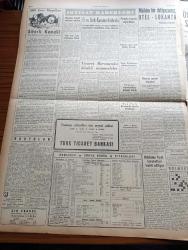 Yeni İstanbul Gazetesi - 26 Kasım 1952 - Mustafa Nermi - Malatya Suikastında Yeni Bir Safha - Savcılığa Teslim Olan Şerif Dursun Ahmet Emin Yalman'ı Hüseyin Üzmez Vurdu Dedi - Nakşibendi Tarikatı - Amerikan Başkanı Eisenhower Kabinesini Tamamladı - Cumhurbaşkanı Celal Bayar Yunanistan'a Giderken Başbakan Adnan Menderes'e Veda Ediyor - Edirne'nin Kurtuluşu - Büyük Kardeşim Atatürk Anlatan Makbule Atadan Yazı Dizisi - Denizlerin Efesi Gazi Umur Paşa Yazan Tevfik İnci Yazı Dizisi - Kunuri Savaşı'nın Yıldönümü Yarın Kutlanacak - Süleyman Çelebi Türbesi Açılıyor - 1001 Gece Masalları Sihirli Kandil Çeviren Reşad Nuri Darago Yazı Dizisi - Et Ve Balık Kurumu Hakkında - Maraz Yaratan Filmler - Vivian Leigh Rüzgar Gibi Geçti Filminde Leslie Howard'la Beraber - Sümerbank - Krem Pertev - Berec Pil ve Batarya - Jawa Motosikletleri - Luxor Radyo - Ronson Dünyanın En Mükemmel Çakmağı - Parker Quink Mürekkebi
