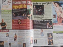 Gala Haftalık Aktüalite Sinema Tiyatro Müzik ve Magazin Dergisi - 13 Mart 2005 - Fatoş Seğmen - Hakan Altun - Ebru Gündeş - Gül Oya - Sevda Demirel - İskender PAydaş - Nazan Öncel - Athena Gökhan - Çağla Şikel - Harika Avcı - Arda Can - Hande Yener - Mert İncekara - Kadir İNanır - Sinan Kosif - Melda Kamhi - Ender Mermerci - Sinem Güven - Abdullah Oğuz - Ergün Penbe - Birhan Gencer - Zeynep Aslan - Abdurrahim Albayrak - Ayşegül Dinçkök - Tansa Ekşioğlu - Şebnem Ferah - Gül Ergi - Ayşe Ege - Müge Arnas - Ece Sükan - Şebnem Sürücü - Simge Tertemiz - Fulya Keskin - Ebru Güzel - Meral Bayram - Ece Gürsel - Süreyya Yalçın - Servet Koçak - İpek Tuzcuoğlu - Esin Maraşlıoğlu - Gülriz Sururi - Didem Taslan - Ebruli fotoğraf ve haberi - Tam Takım Dergi