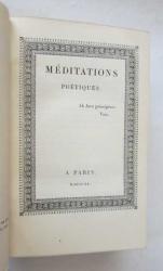 Meditations Poetiques - Choix de Poesies