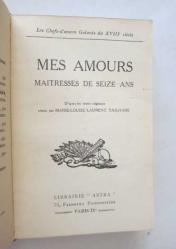Les Memoires D'une Demi-Vierge Cythere 50% - Lesbos 100 % - Les Plus Beaux Contes de la Fontaine  - Mes Amours