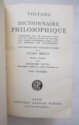 Dictionnaire Philosophique, Tome Premier - Tome Deuxieme