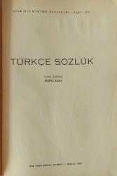 Türk Dil Kurumu Türkçe Sözlük, 5. Baskı, 1969