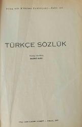 Türk Dil Kurumu Türkçe Sözlük, 5. Baskı, 1969