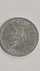 ÇEKOSLAVAKYA 1953  25 HELLER