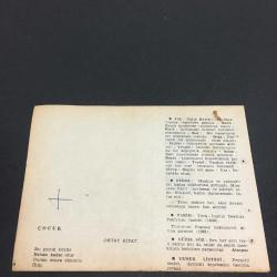 12 MAYIS 1958 -TAKVİM YAPRAĞI-DOĞUM GÜNÜ HEDİYESİ-AJANS - TÜRK ŞİİRLİ VE SAATLİ TÜRKİYE TAKVİMİ,RÜŞTÜ ONUR,OKTAY RIFAT,FAL,FIKRA,TÜRK İNGİLİZ DOSTLUK PAKTININ TASDİKİ,1939,TUNUSUN FRANSIZ HAKİMİYETİNE GİRMESİ 1881,GÜZEL SÖZ,YEMEK LİSTESİ
