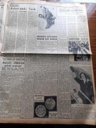 Yeni İstanbul Gazetesi - 4 Aralık 1953 - Mustafa Nermi - Bermuda Konferansı Bugün Toplanıyor - Namık Kemal Günü - İskeçeden Kaçan Türkler - Kızılların Vahşetine Mukabele - 10 Türk Ailesi Suriye'den İltica Etti - Adana Vapurunda Kaçakçılık - Bedri Alogan - Jenny Yazan Theodore Dreiser Yazı Dizisi - Uskumru Akını Başladı - Dün Vefat Eden Süleyman Erguner'in Cenazesi - General Ridgway Kore Katliamı Bu Tarihin En Merhametsiz Ve Amansız Bir Katliamıdır - Eski Dünya Boks Şampiyonu Jack Dempsey Oldu- Mareşal Tito Kupası - İzmir'de Bir Radyo Fabrikası Kuruluyor - Turhan Toker - Denizaltı Silahlarıyla Petrol Aranıyor - Çocuk Sayfası - Beethoven'in Istırabı - Karanlıkta Parlayan Korse İcat Edildi - Vitona Yemek Yağları - Gripin - Arı Unları - Air France