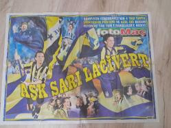 14 MAYIS 2007 FOTOMAÇ GAZETESİ ŞAMPIYON FENERBAHÇE POSTERLİ ALEX DE SOUZA , ZİCO ,TUNCAY ŞANLI AZİZ YILDIRIM , BEŞİKTAŞ GALATASARAY TRABZONSPOR